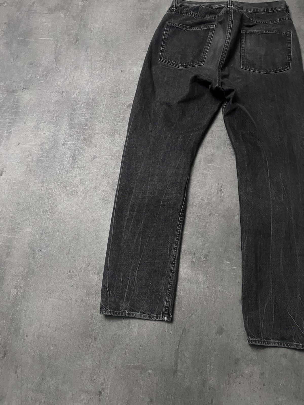 Our Legacy Our Legacy 2nd Cut grey wash denim jeans Size US 31 - 8 Thumbnail