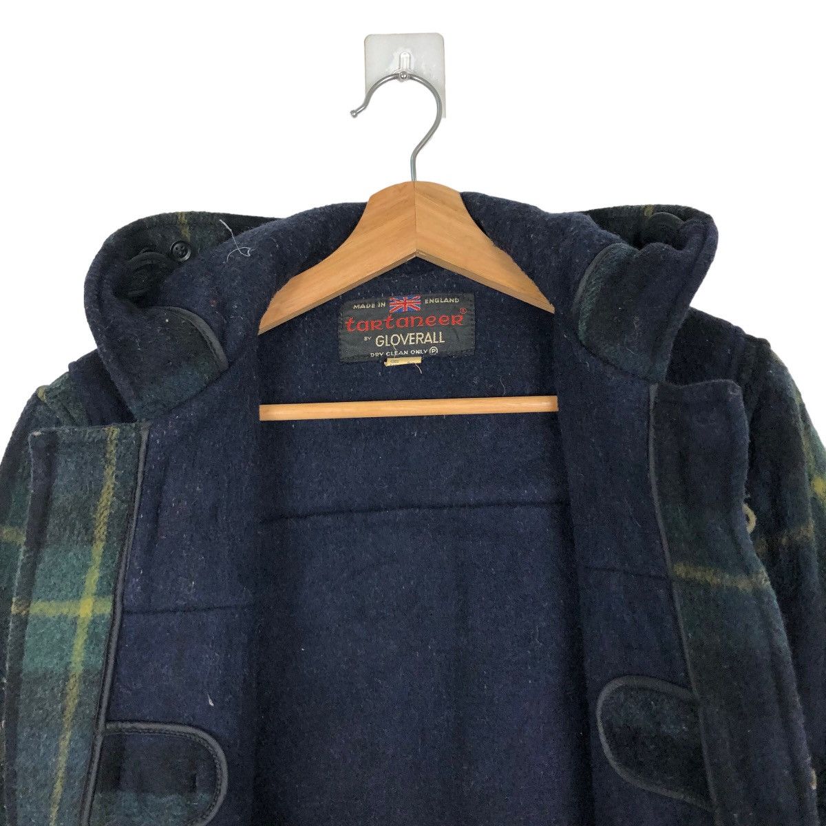 Gloverall VINTAGE LONG WOOL JACKET TARTANEER GLOVERALL ENGLAND Size US M / EU 48-50 / 2 - 11 Thumbnail