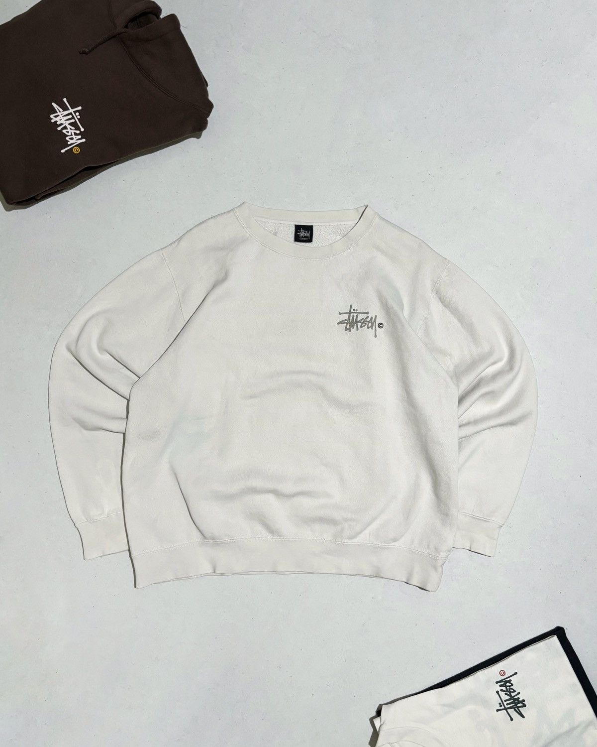 Stussy Stussy World Tour Hoodie (Ash Heather) | Grailed