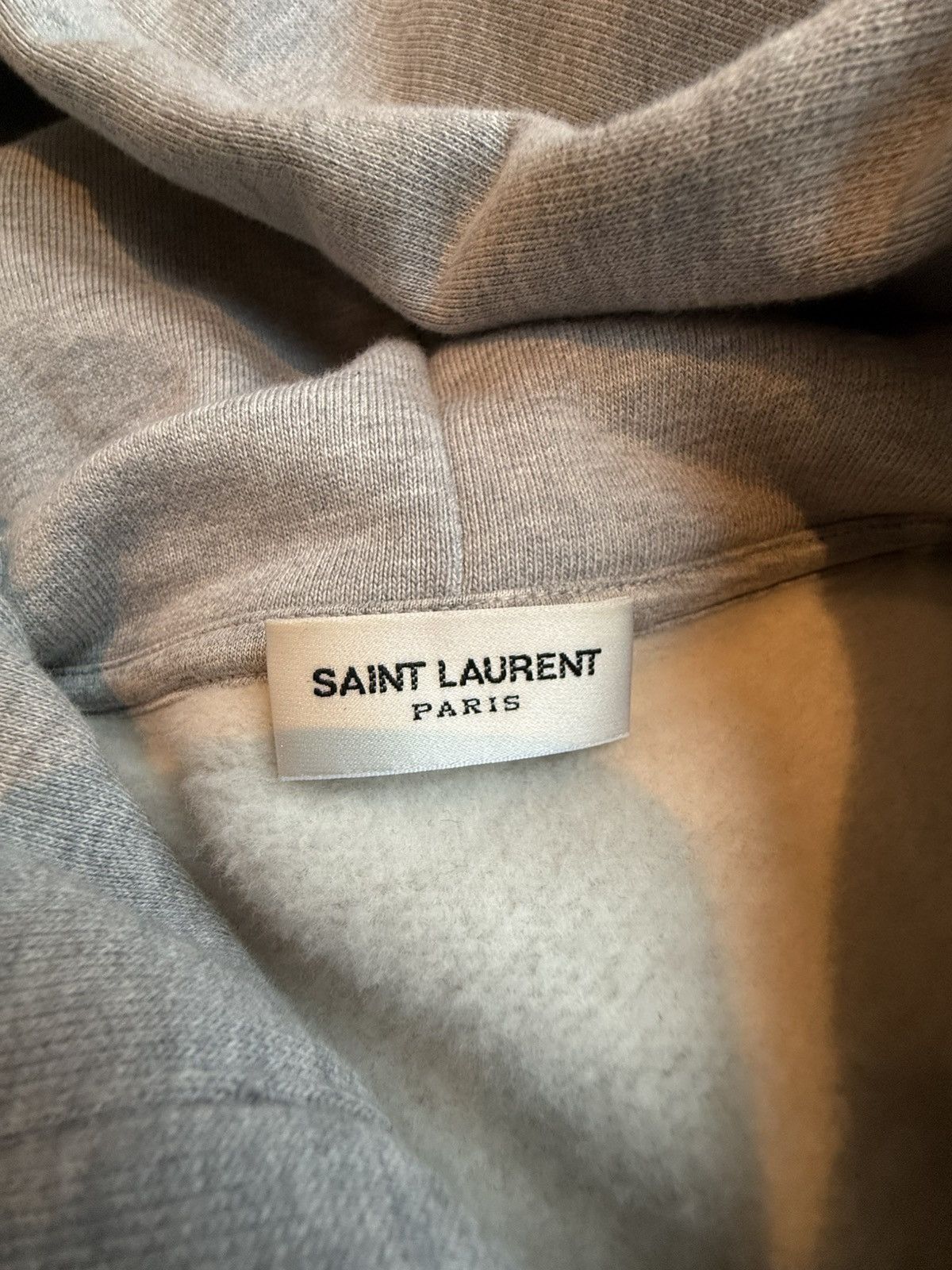 $1.4k FW23 Saint Laurent Cassandre logo hoodie L