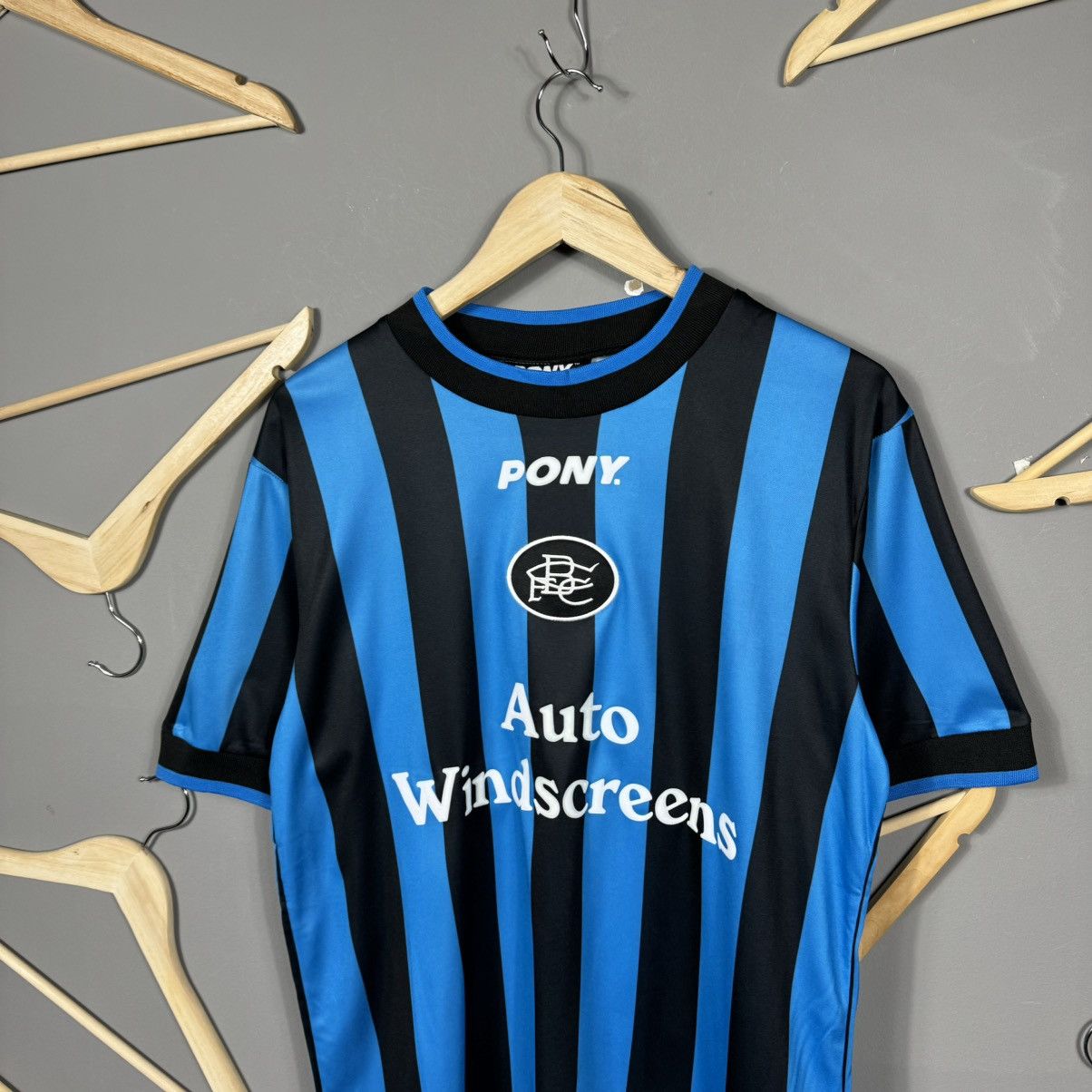 PONY Vintage 1997 Pony Birmingham Football Club Blokcore Jersey Size US L / EU 52-54 / 3 - 2 Thumbnail