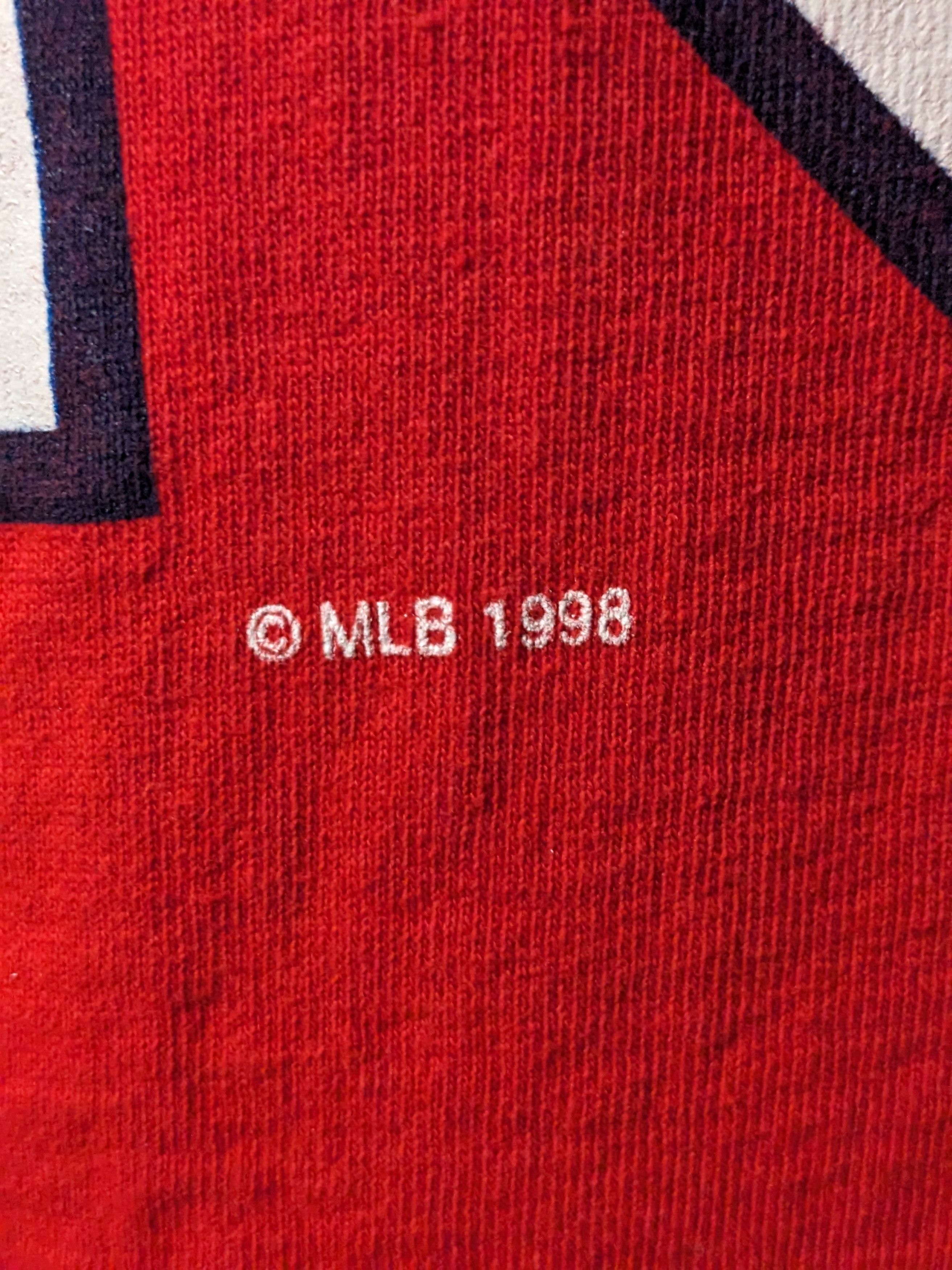 MLB × Vintage Vintage 1998 St. Louis Cardinals McGwire MLB T-Shirt Size US XL / EU 56 / 4 - 3 Thumbnail