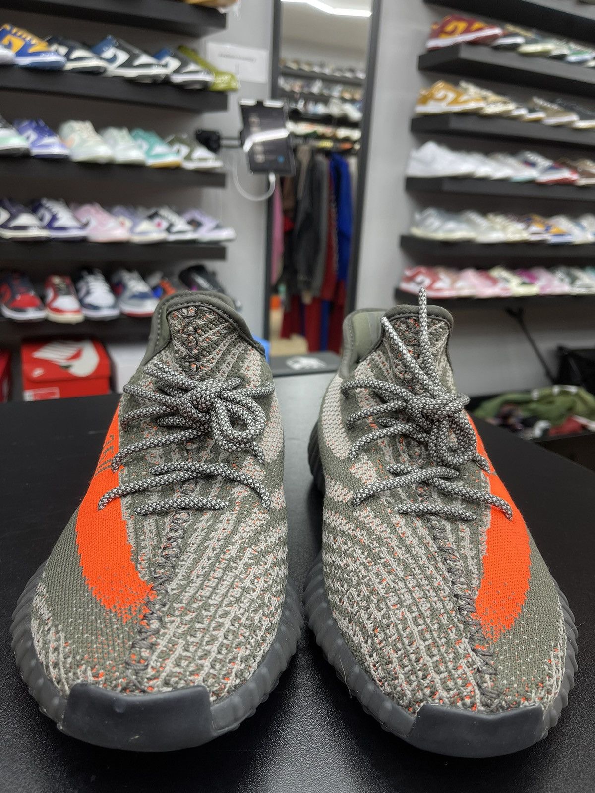Adidas Size 11 - Adidas Yeezy 350 Carbon Beluga Size US 11 / EU 44 - 2 Thumbnail
