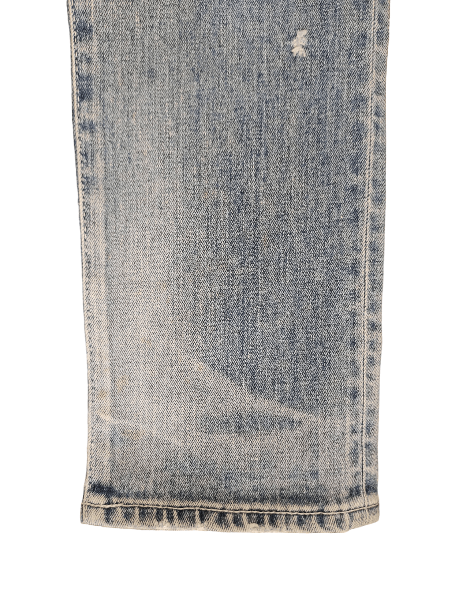 semanticdesign Vintage Y2k Aoiro Japan Distress Faded Skinny Denim Pants Size US 32 / EU 48 - 8 Thumbnail