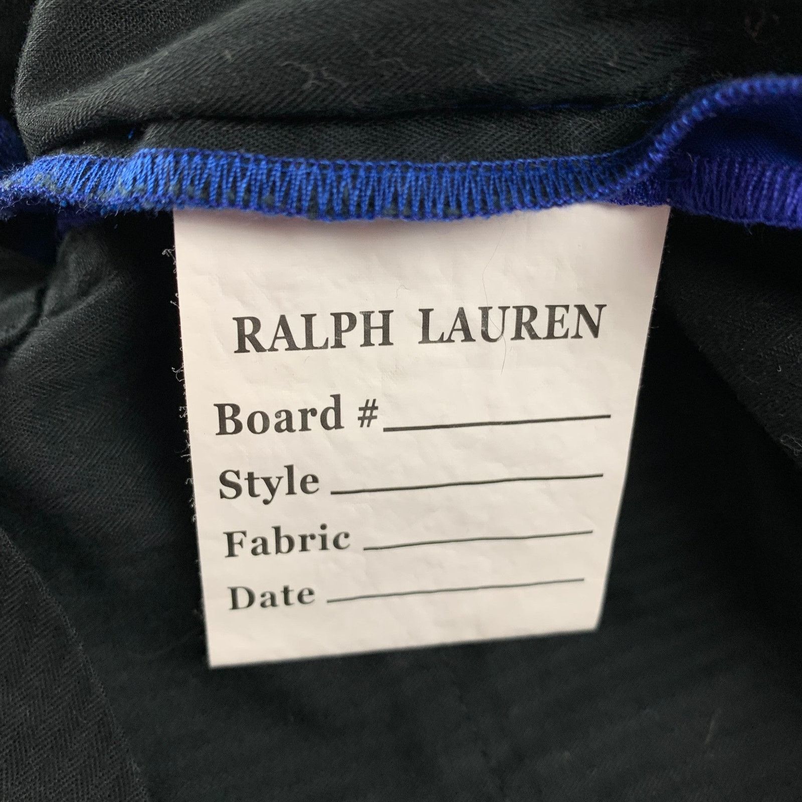 Ralph Lauren Size 32 Royal Blue Polyester Flat Front Shorts Size US 32 / EU 48 - 3 Thumbnail