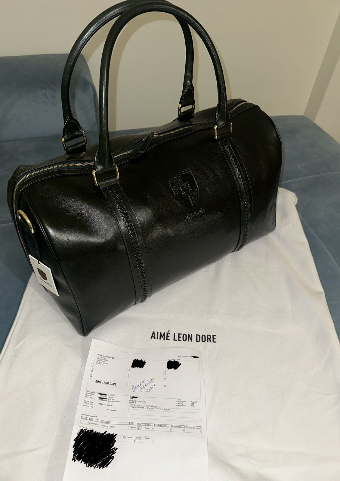 Leather Hardcase Crossbody Bag – Aimé Leon Dore