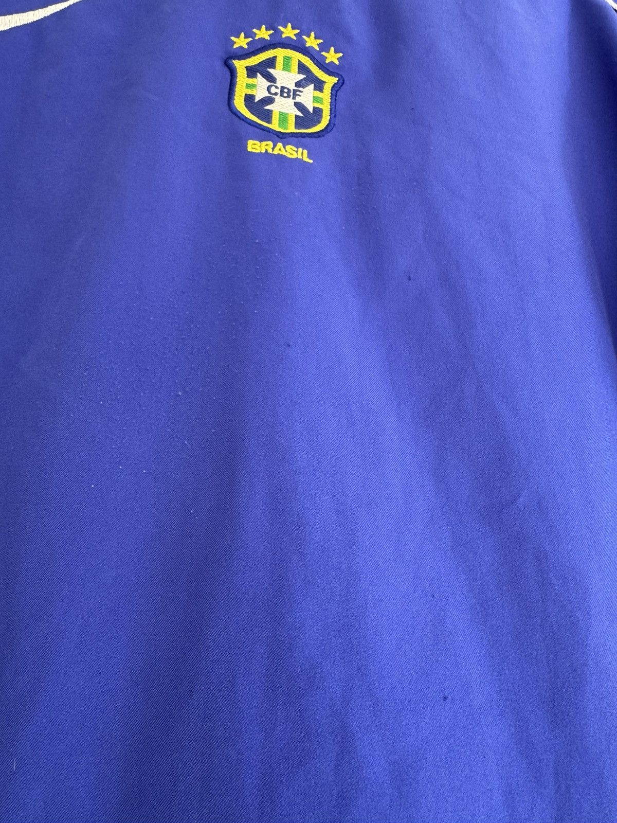 Nike Brazil 2004-2005 Away Soccer Jersey Football Kit Shirt Size US XS / EU 42 / 0 - 9 Thumbnail