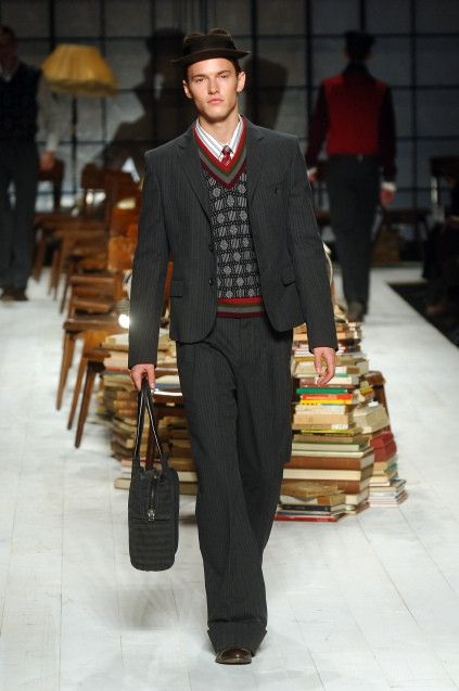 Antonio Marras RUNWAY! Wide trousers.Like Layer-0 or Archivio J.M.Ribot Size US 34 / EU 50 - 1 Thumbnail