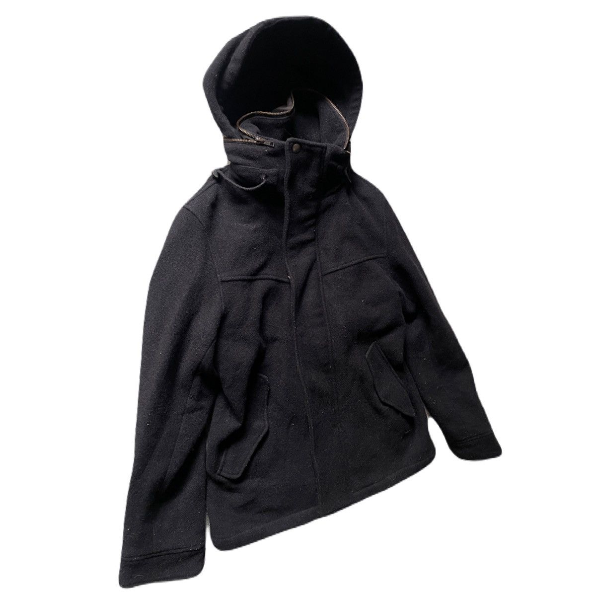 If Six Was Nine 2000s Japanese archive Vkei Bono Hooded Wool Zip Jacket Size US S / EU 44-46 / 1 - 3 Thumbnail