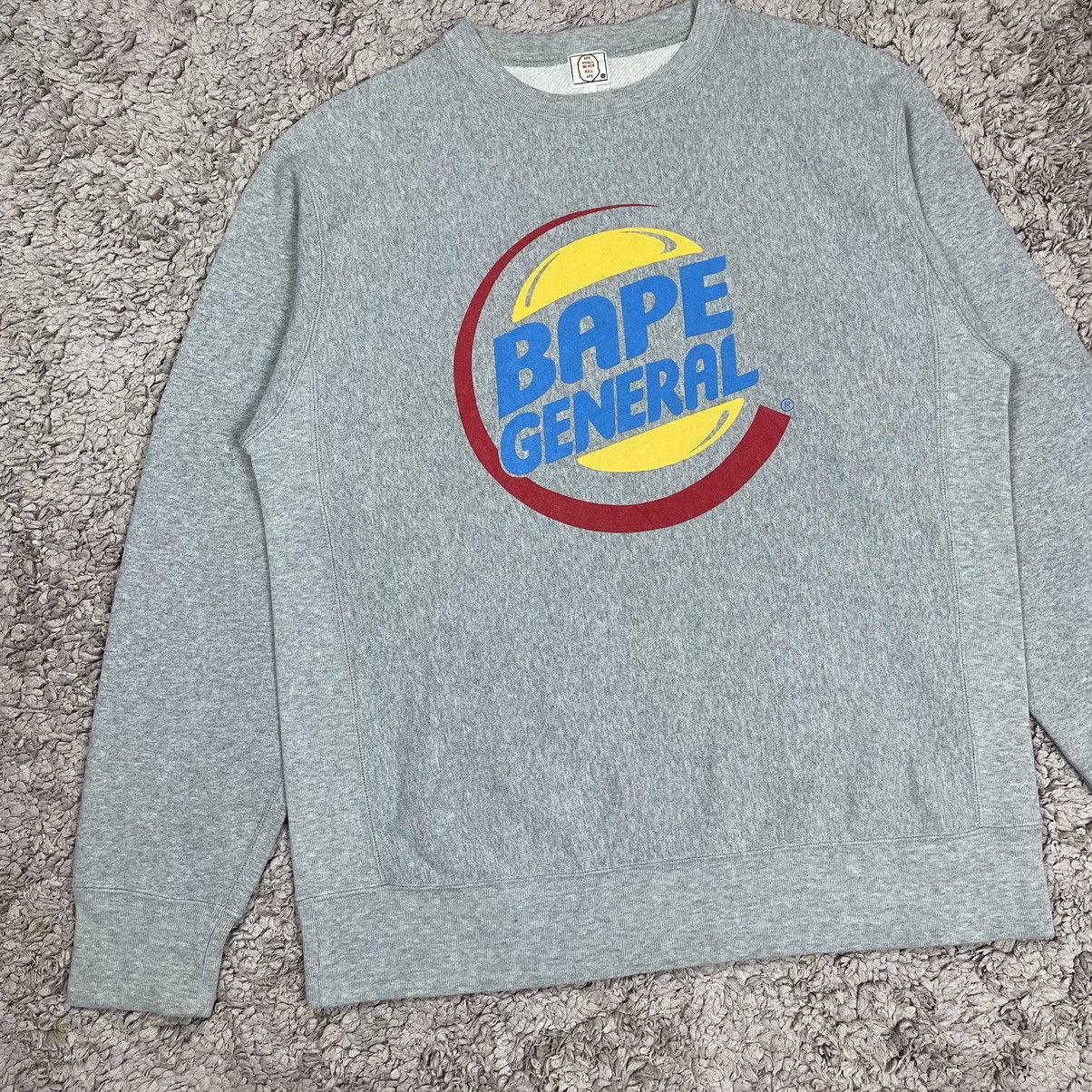 Bape Vintage Bape General Parody Sweatshirt Size US M / EU 48-50 / 2 - 3 Thumbnail