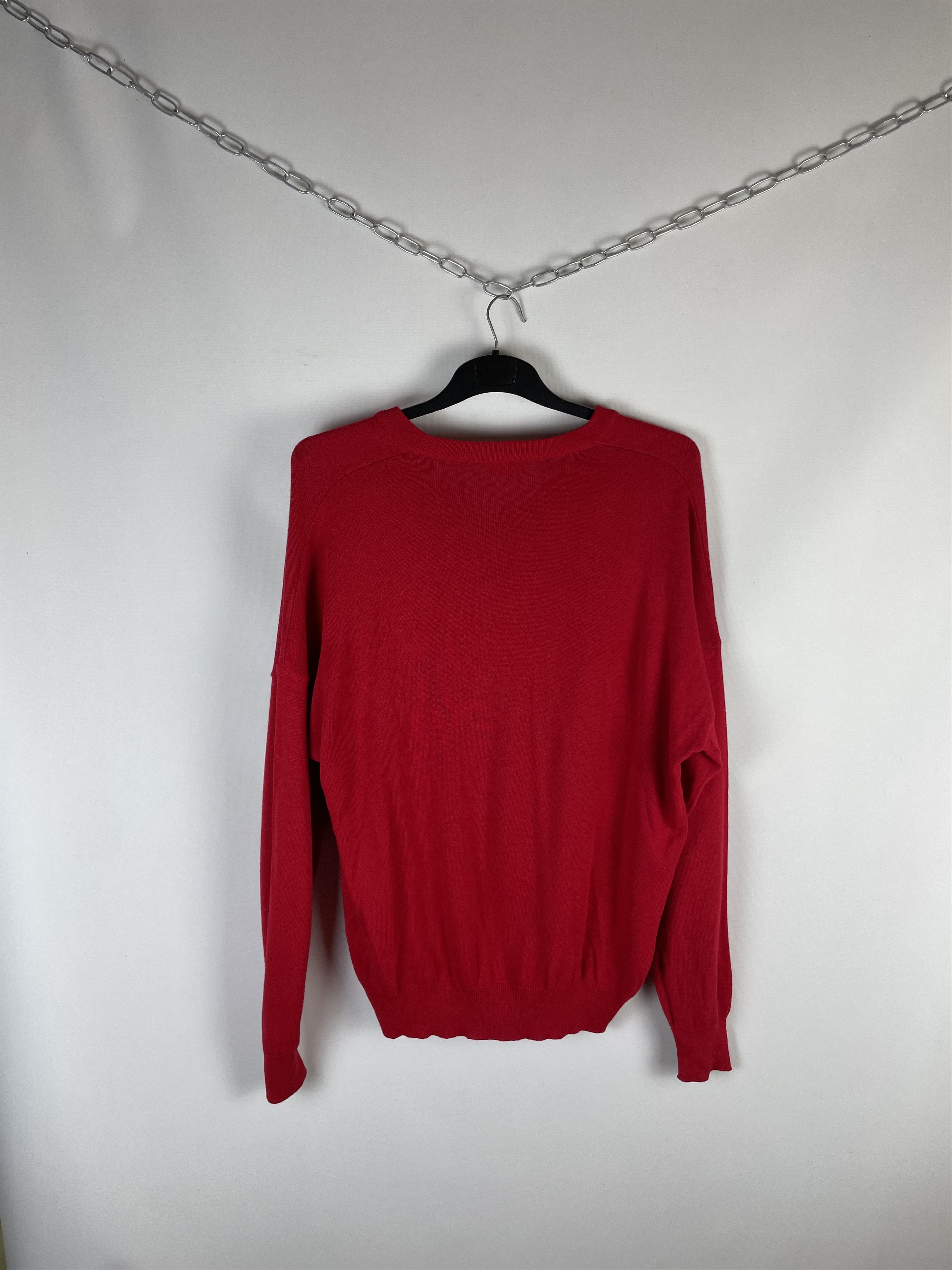 Lacoste × Vintage Lacoste Vintage Check Knit Sweater Size US XL / EU 56 / 4 - 6 Thumbnail
