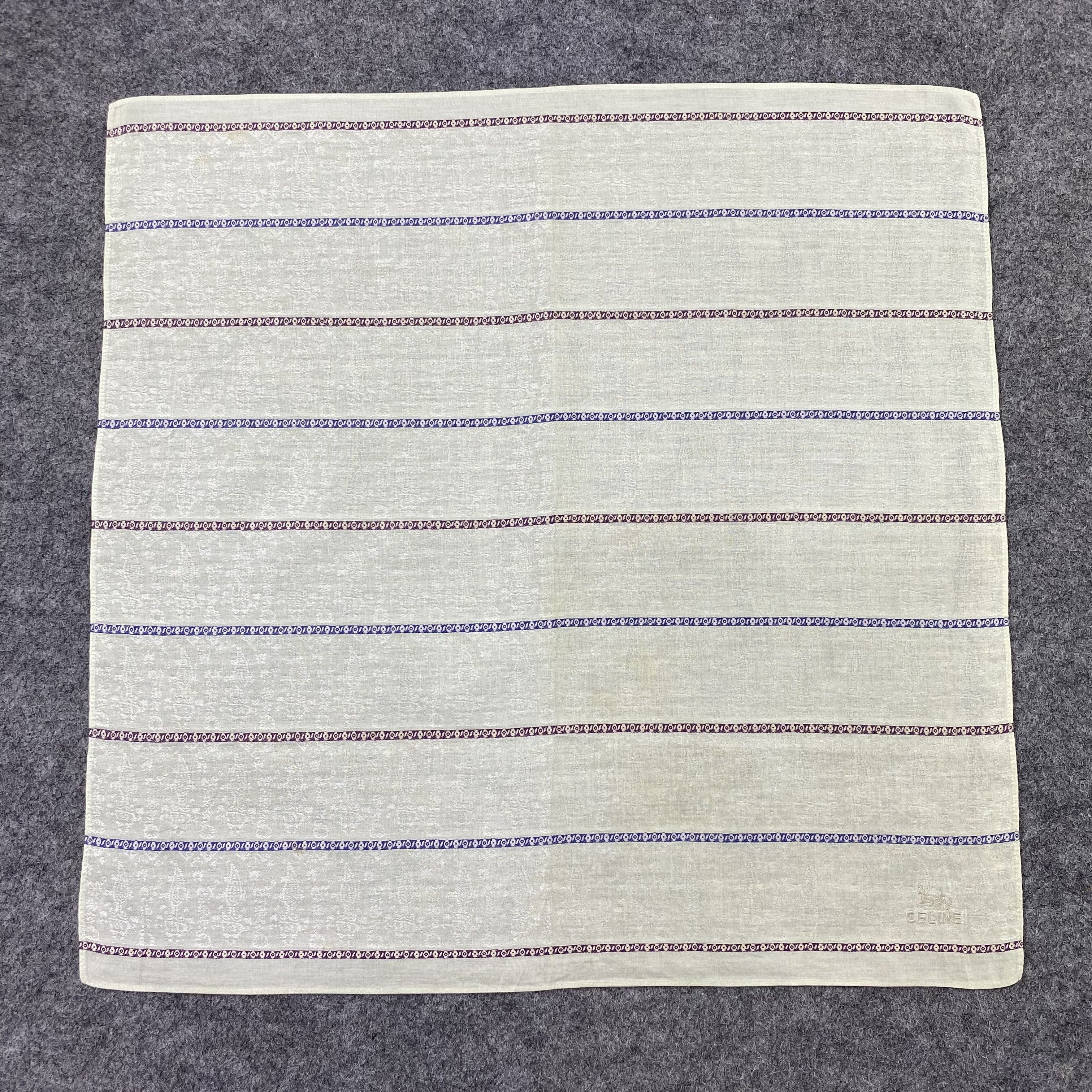 Celine Celine Handkerchief / Bandana / Neckerchief-B2158 Size ONE SIZE - 3 Thumbnail