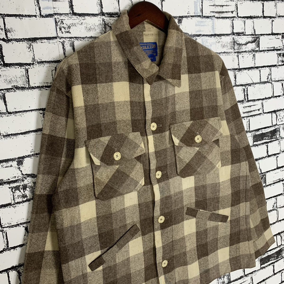Pendleton Vintage Pendleton American Clothing Wool Button Up Shirt Size US M / EU 48-50 / 2 - 4 Thumbnail