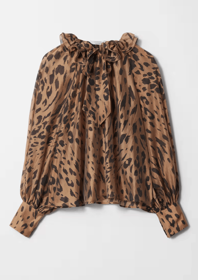 & Other Stories Blus Blouse in Brown, Women's
