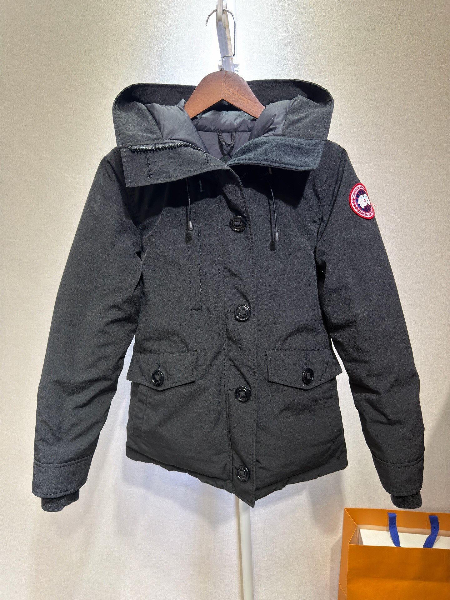 Canada Goose Canada Goose Charlotte Black Down Coat XS Size XS / US 0-2 / IT 36-38 - 1 Thumbnail