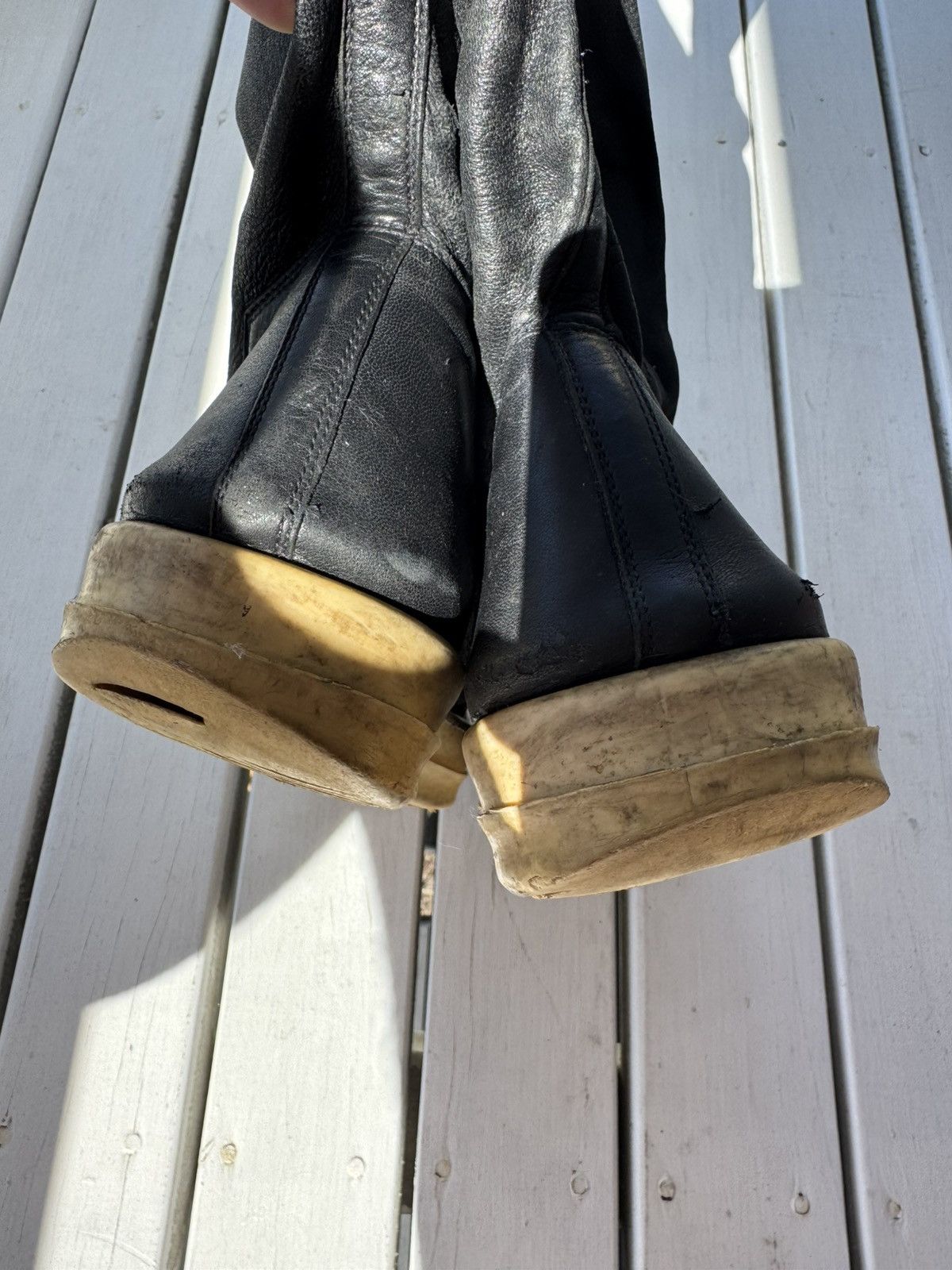 Rick Owens FW15 SPHINX Rick Owens Sock Ramones Size US 12 / EU 45 - 5 Thumbnail