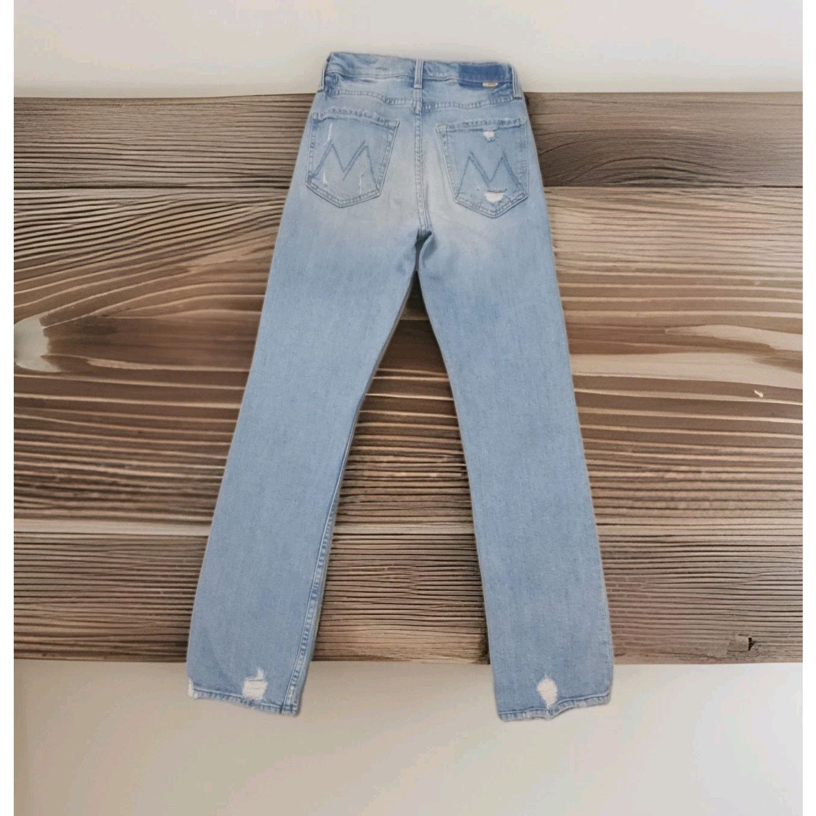 MOTHER MOTHER SUPERIOR High Waisted Rider Skimp in Confession 26 Size 26" / US 2 / IT 38 - 9 Thumbnail