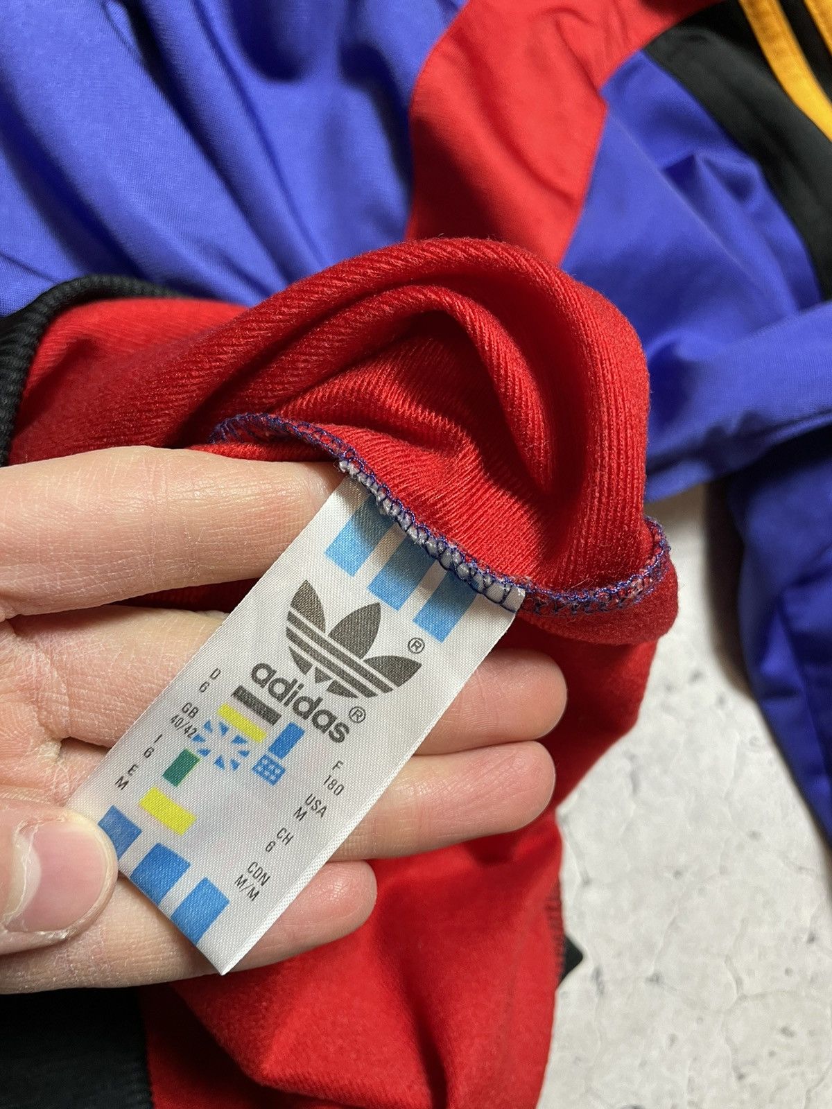 Adidas Vintage 90s Tracksuit Adidas Asia Big Logo Pants And Jacket Size US M / EU 48-50 / 2 - 11 Thumbnail