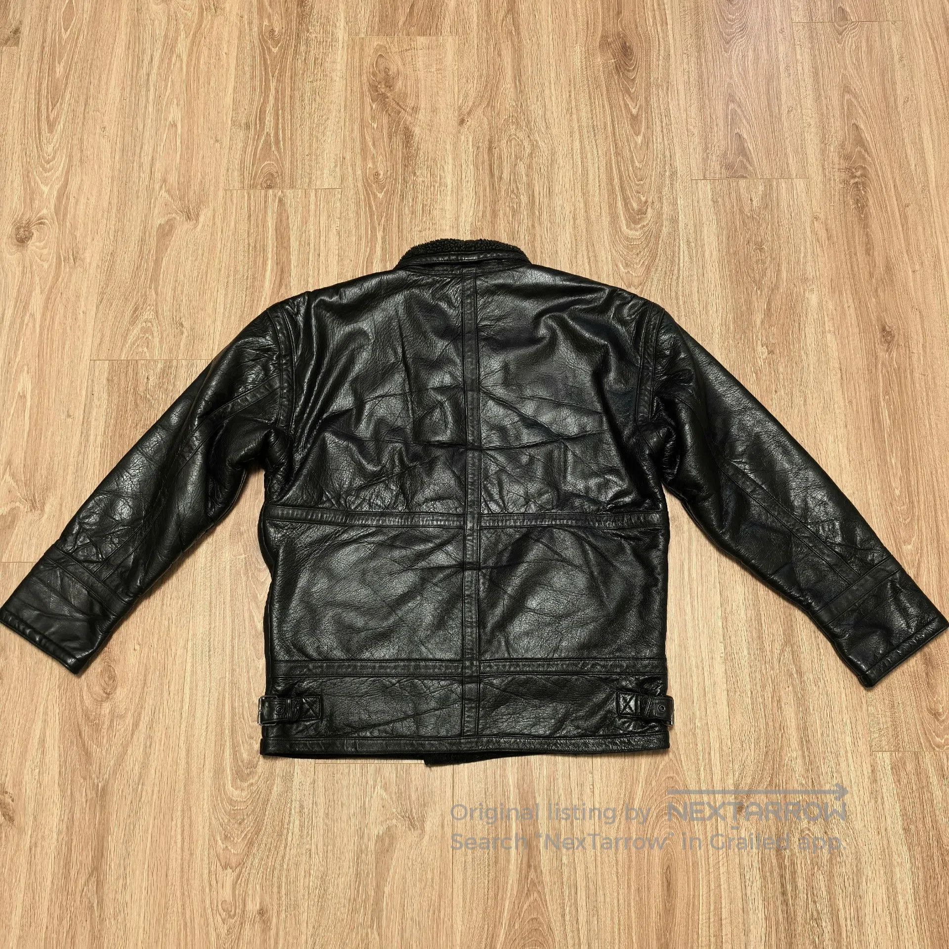 Cockpit USA US WINGS B3 Leather Fur Coat. Size US XS / EU 42 / 0 - 2 Thumbnail