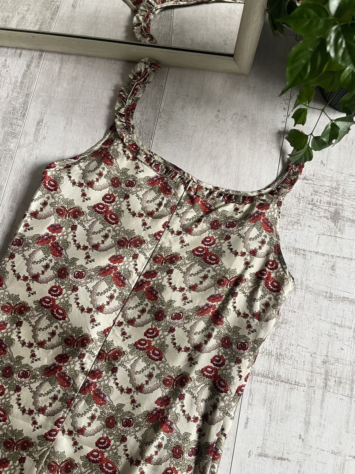 Designer × Isabel Marant 🌺RARE🌺 Isabel Marant Flora Vintage Dress Archive Red Flower Size M / US 6-8 / IT 42-44 - 7 Thumbnail