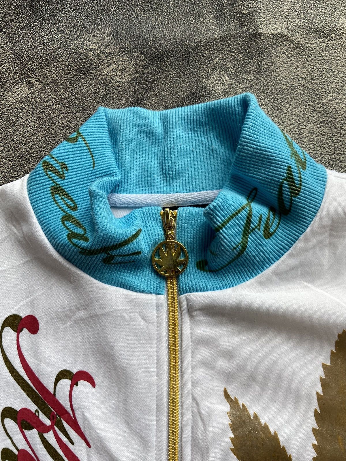 Japanese Brand Japanese Brand Short Tracktop Jacket Jamaican Weed Size US L / EU 52-54 / 3 - 5 Thumbnail