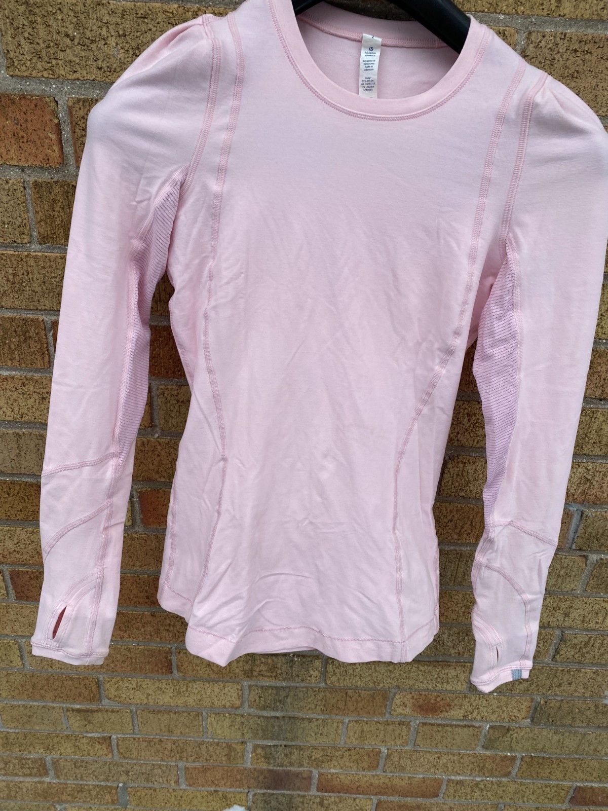 Lululemon LULULEMON Swiftly Long Sleeve Hip Length Pink Peony Size 2 Size XS / US 0-2 / IT 36-38 - 5 Thumbnail