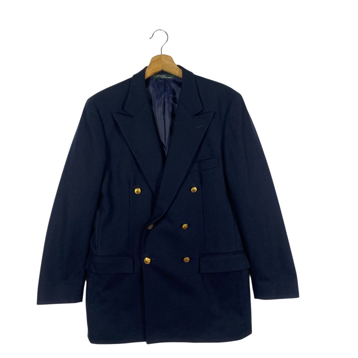 Polo Ralph Lauren Vintage Polo Ralph Lauren Double Breasted Blazer Size 170 Size 40R - 1 Thumbnail
