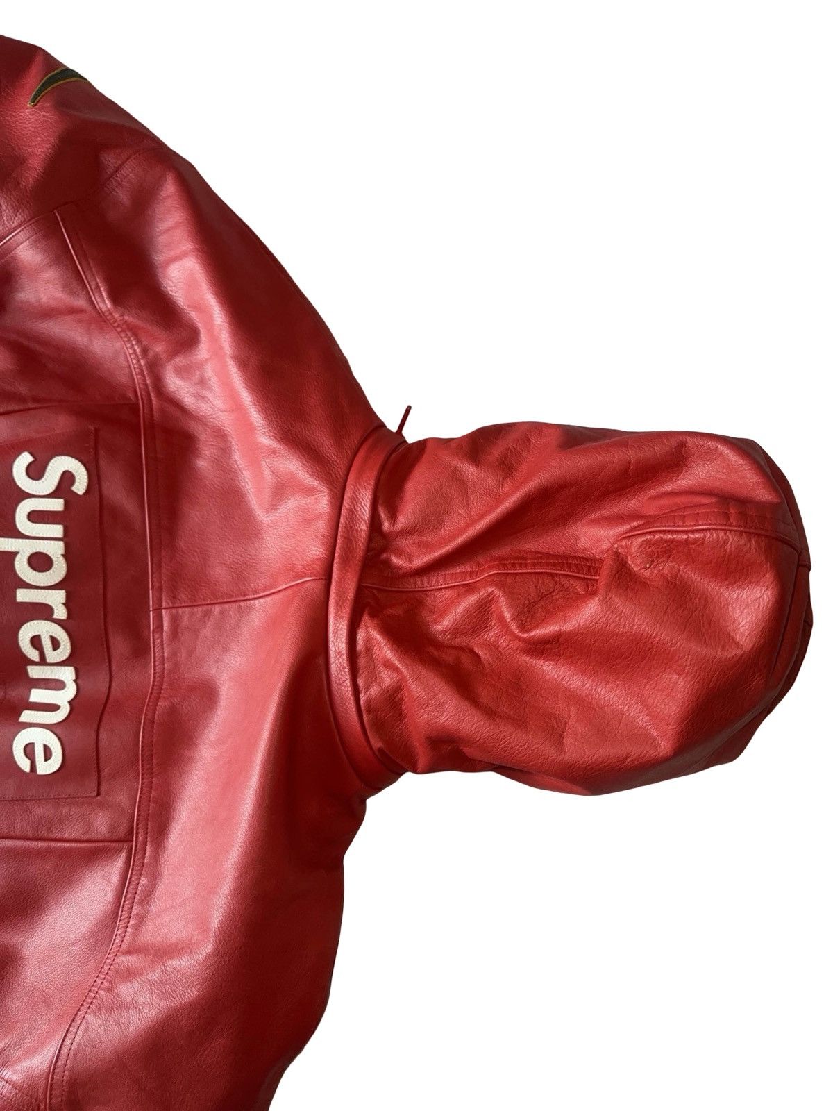 Nike × Supreme Supreme FW19 Nike Leather Anorak Size US M / EU 48-50 / 2 - 10 Thumbnail