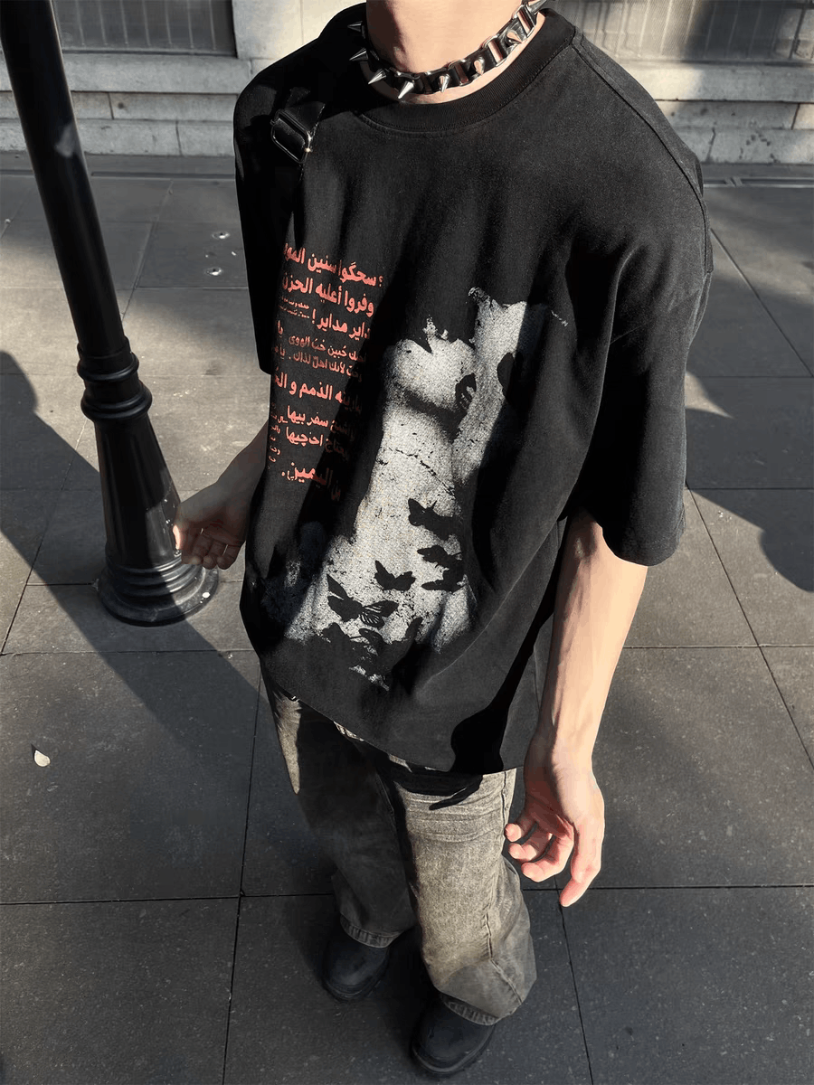 Japanese Brand × Vintage y2k Retro Hip Hop Loose Fit Sports T-Shirt Size US M / EU 48-50 / 2 - 1 Thumbnail