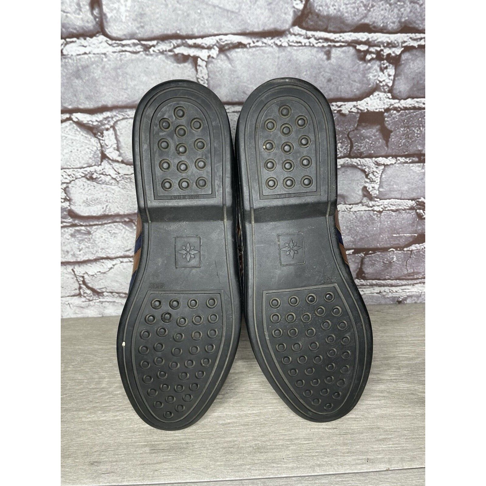 Cole Haan Bragano Blue Suede Brown Leather Bicycle Casual Lace Shoes M Size US 9.5 / EU 42-43 - 12 Thumbnail