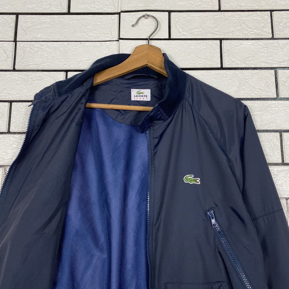 Japanese Brand 📌Vintage Bomber Jacket Lacoste Sport Size US M / EU 48-50 / 2 - 13 Thumbnail
