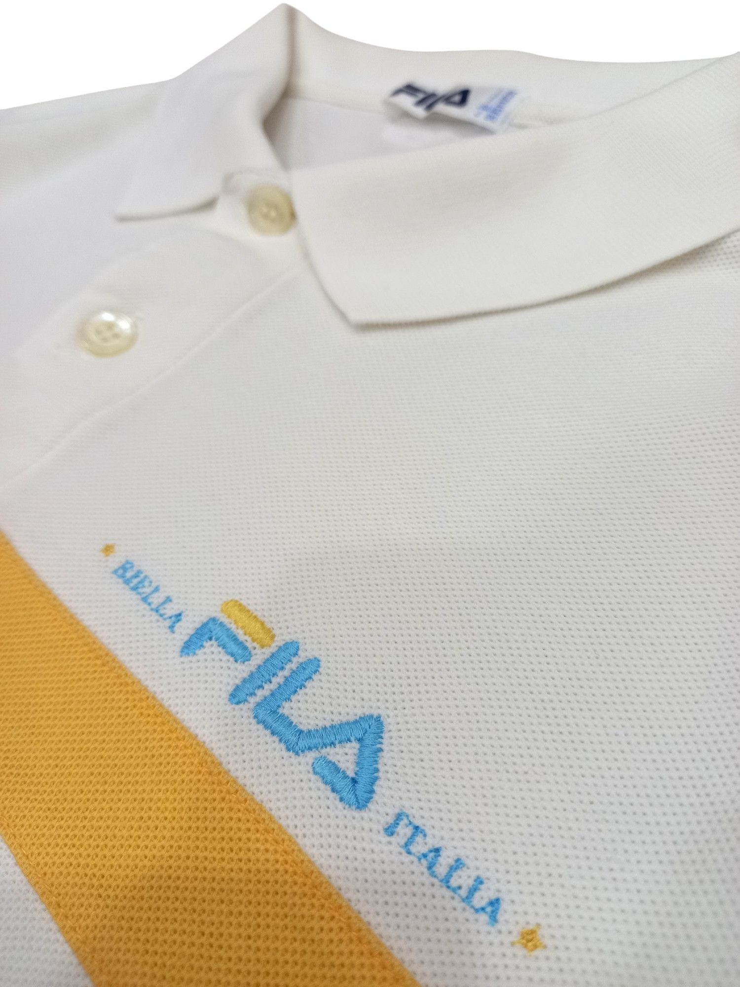 Fila × Vintage Vintage Fila Single Stitch Retro Polo Size US L / EU 52-54 / 3 - 3 Thumbnail