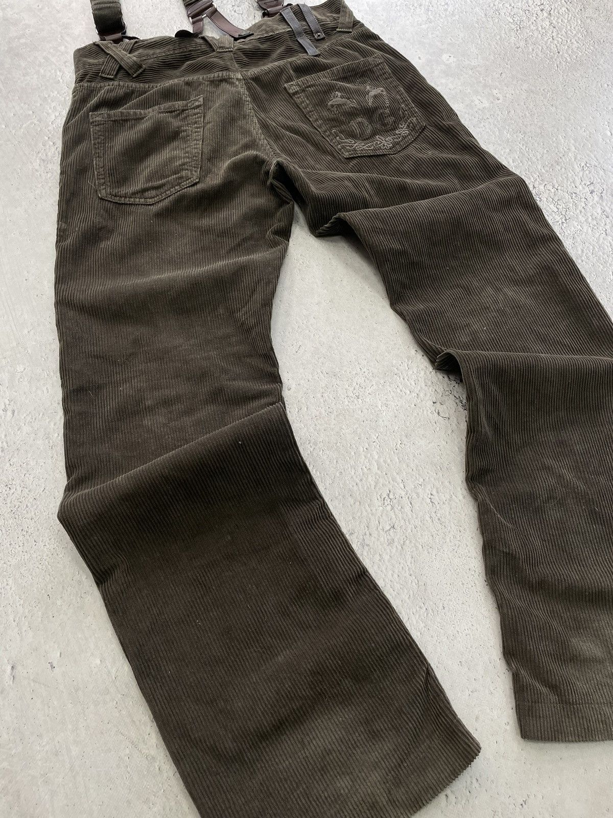 Dolce & Gabbana Dolce Gabbana corduroy velvet retro hype pants FW 2005 Size US 32 / EU 48 - 11 Thumbnail
