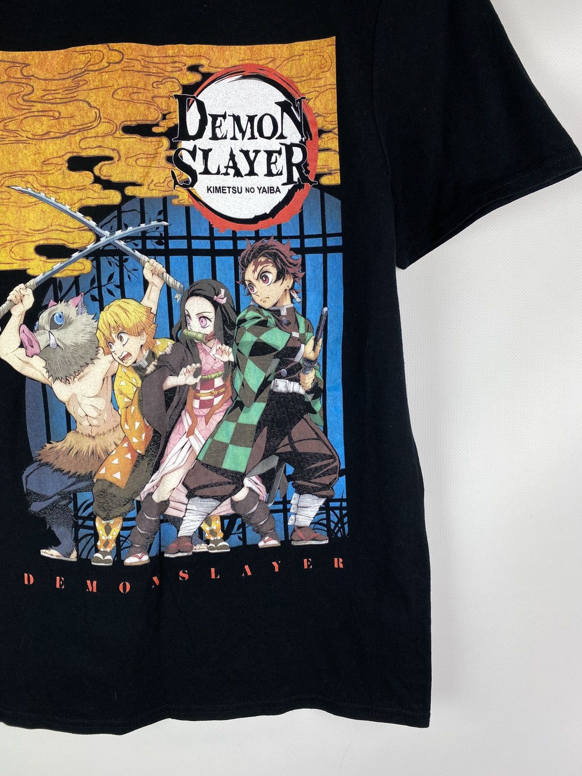 Anime Demon Slayer Kimetsu No Yaiba Poster Anime T Shirt Size S Size US S / EU 44-46 / 1 - 6 Thumbnail
