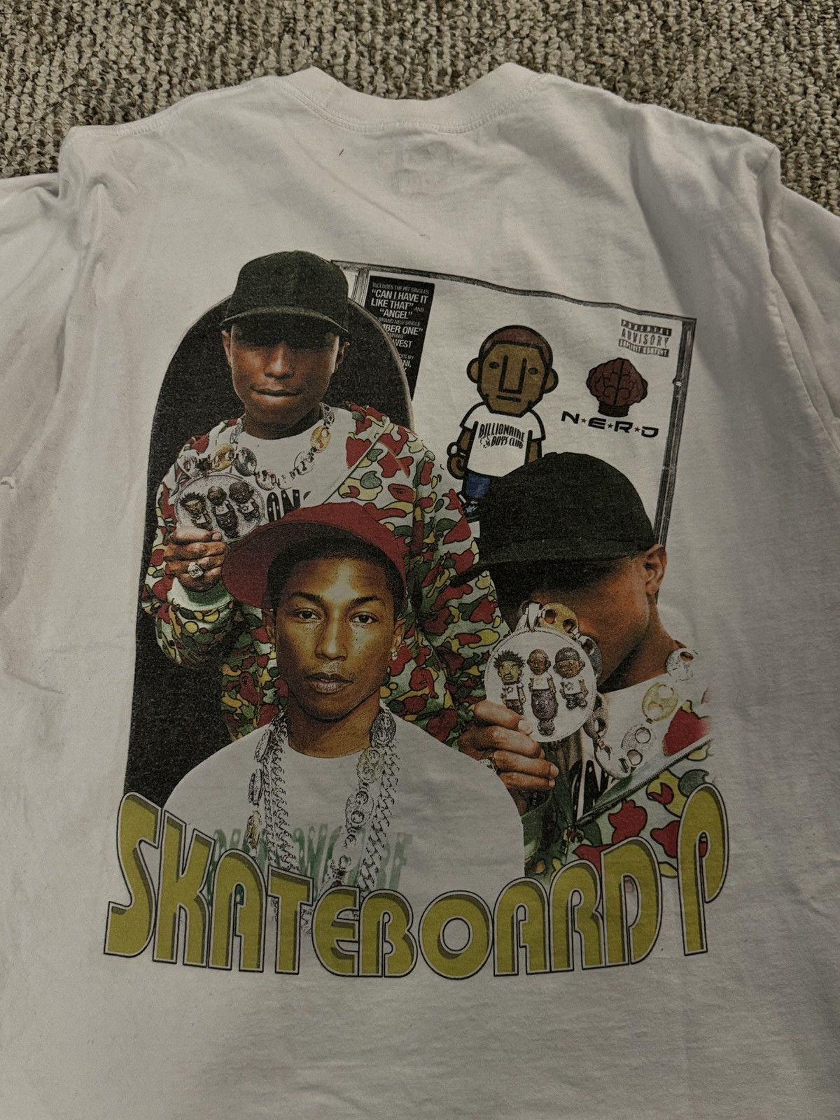 Vintage Vintage Pharrell Williams Rap Tee Size US XL / EU 56 / 4 - 3 Thumbnail