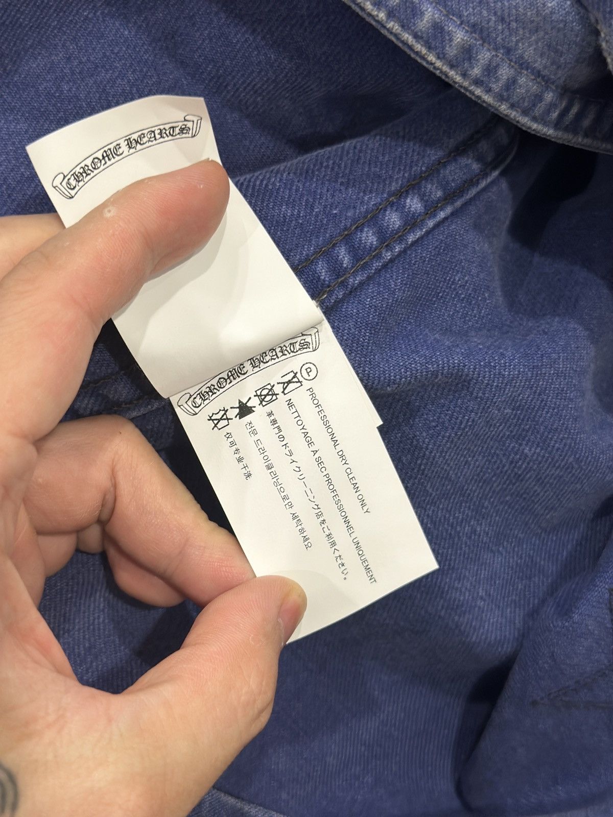 Chrome Hearts French Work Shirt Size US M / EU 48-50 / 2 - 7 Thumbnail