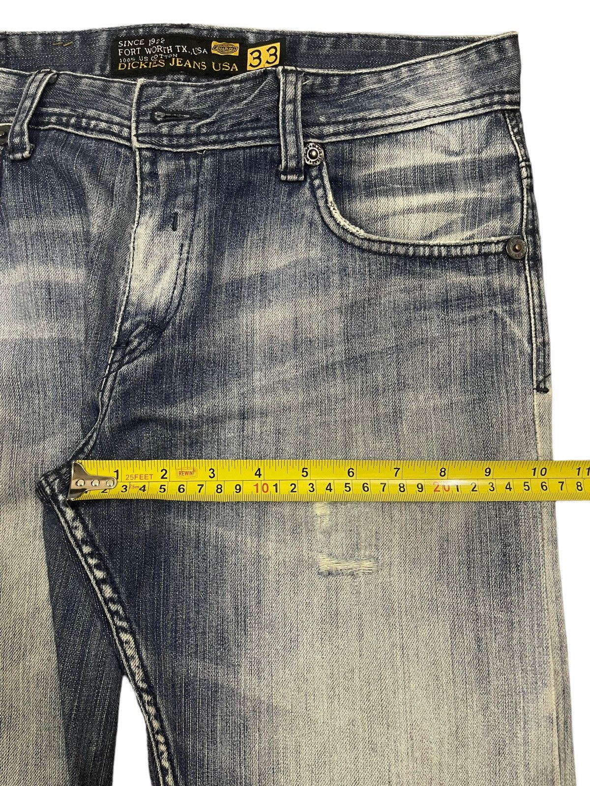 Dickies Vintage Usa Dickies Classic Blue Wash Style Jeans Size US 33 - 13 Thumbnail