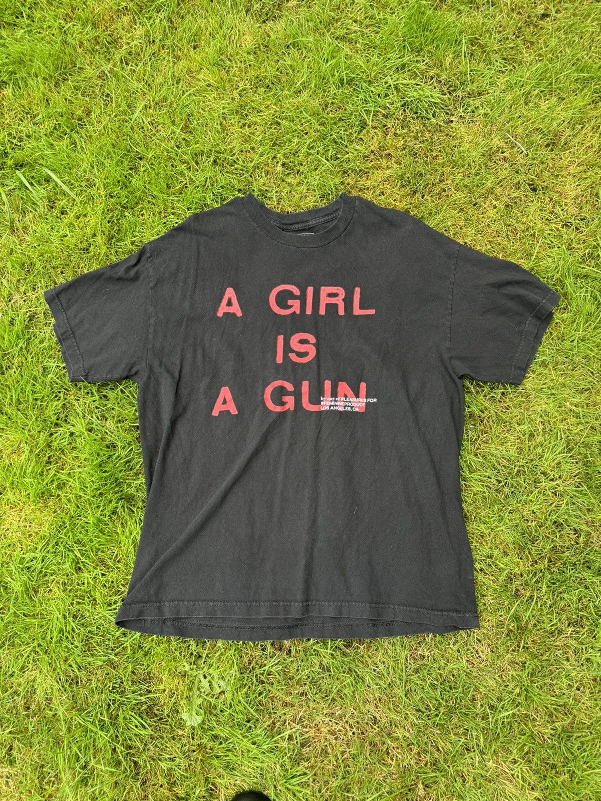 Pleasures Pleasures A Girl Is A Gun T-Shirt Size US XL / EU 56 / 4 - 1 Thumbnail