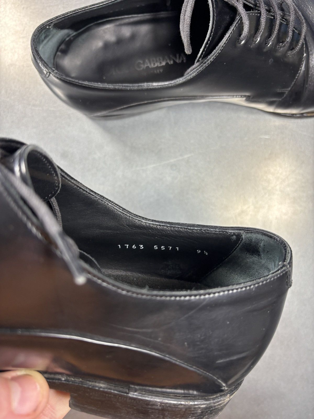 Dolce & Gabbana Vintage Dolce & Gabbana Patent Leather Pointed Toe Long 90s Size US 9.5 / EU 42-43 - 5 Thumbnail
