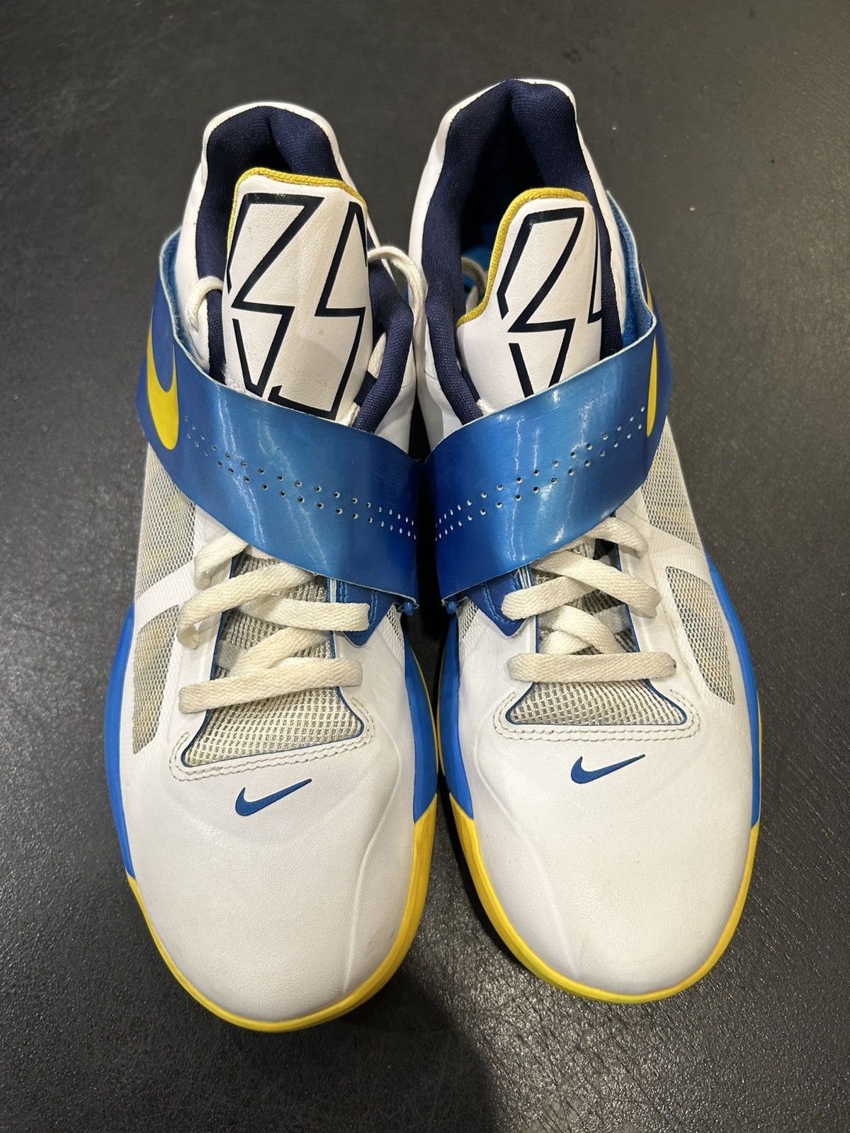 Nike KD4 ‘Tour Yellow Photo Blue’ Size US 12 / EU 45 - 6 Thumbnail