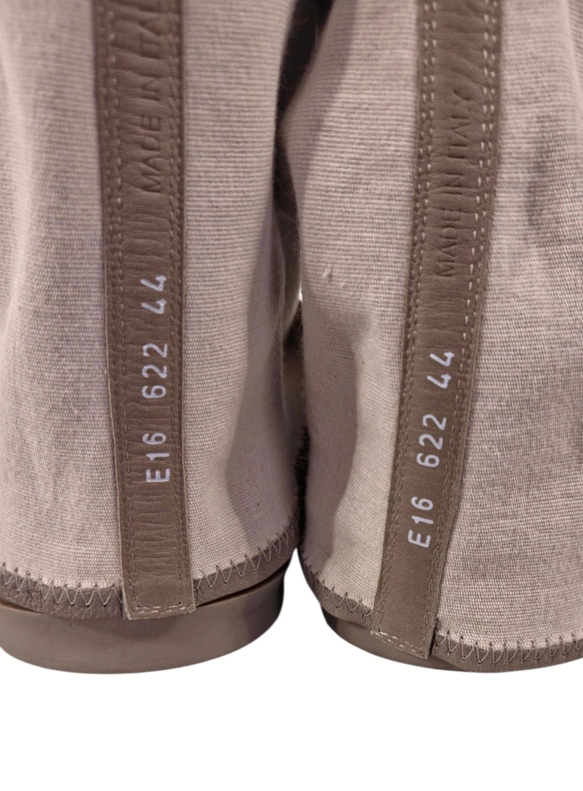 Rick Owens Rick Owens Slouch Boots US 11 IT 44 Mens Bone Leather $1450 Size US 11 / EU 44 - 12 Thumbnail