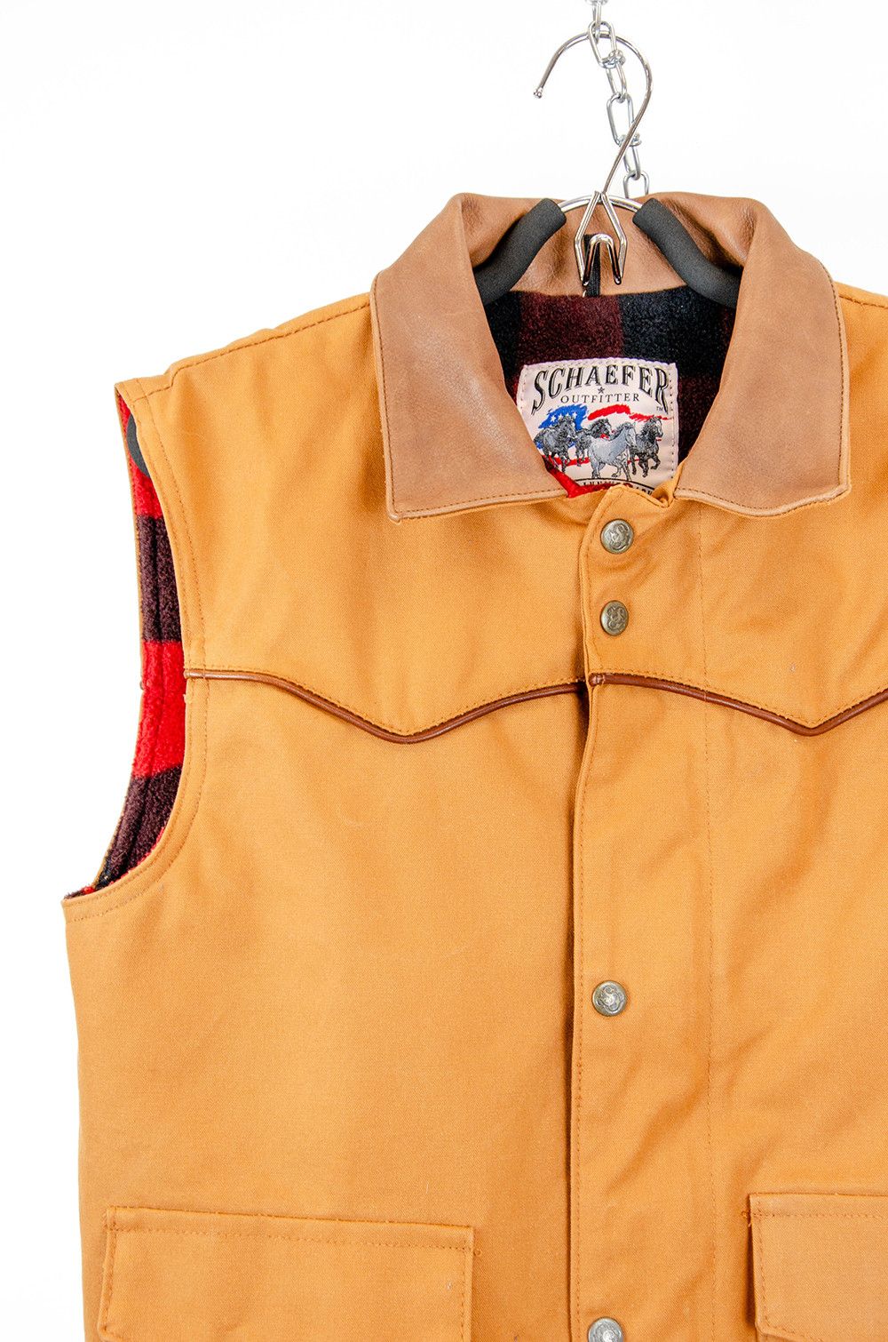 Hart Schaffner Marx Schaefer Outfitter Ranch Canvas Vest – Size S Size US S / EU 44-46 / 1 - 4 Thumbnail