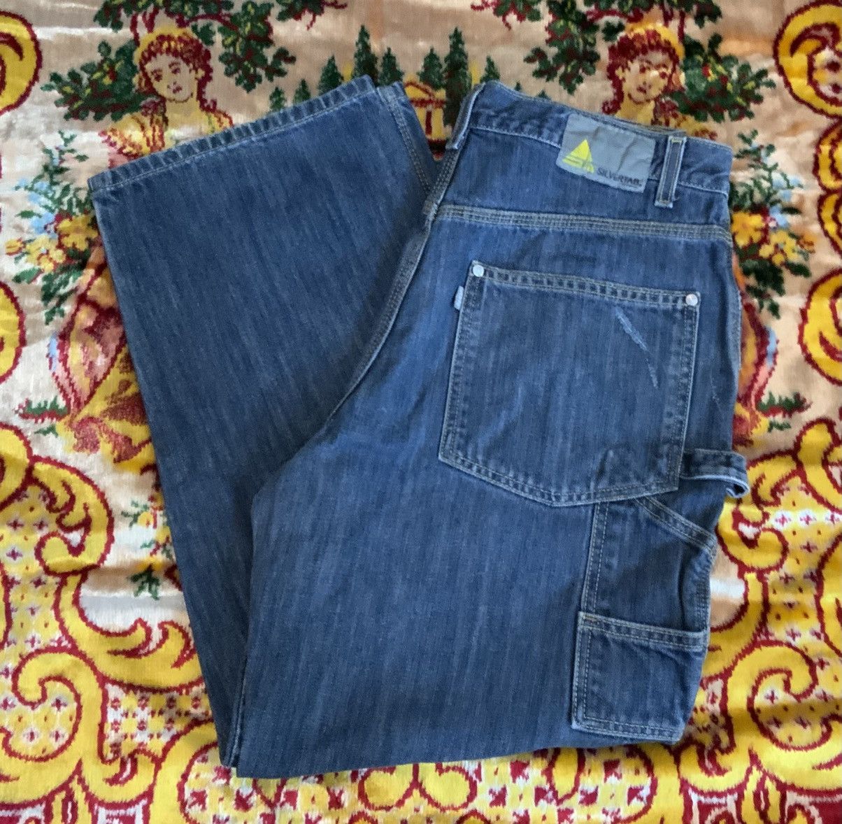Levi's Vintage Y2K Levis Silver Tab Carpenter Jeans Sz 32x28 Size US 32 / EU 48 - 1 Thumbnail
