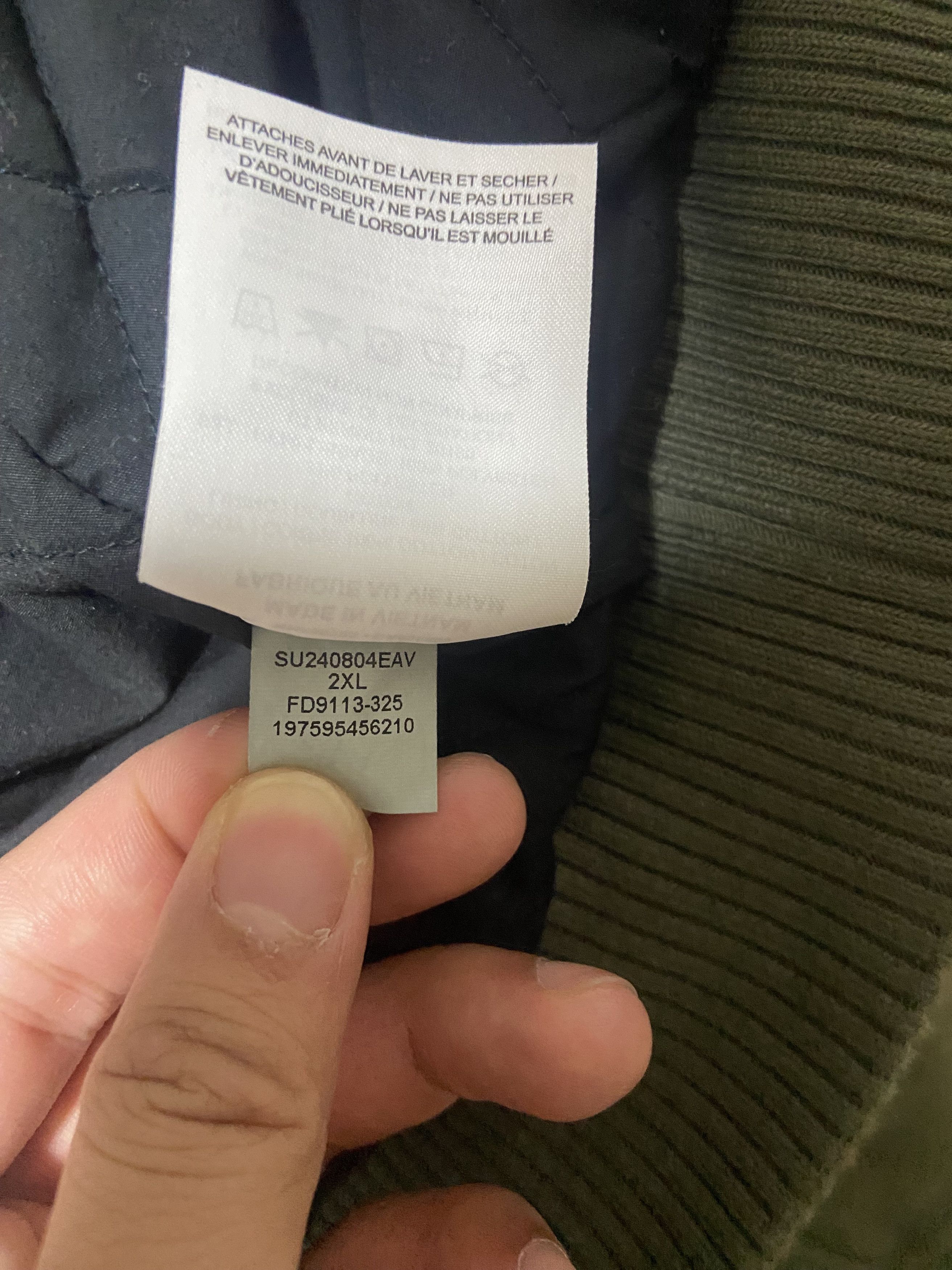 Jordan Brand × Travis Scott Travis Scott Hooded Canvas Jacket 'Cargo Khaki' Size XXL / US 16-18 / IT 52-54 - 4 Thumbnail