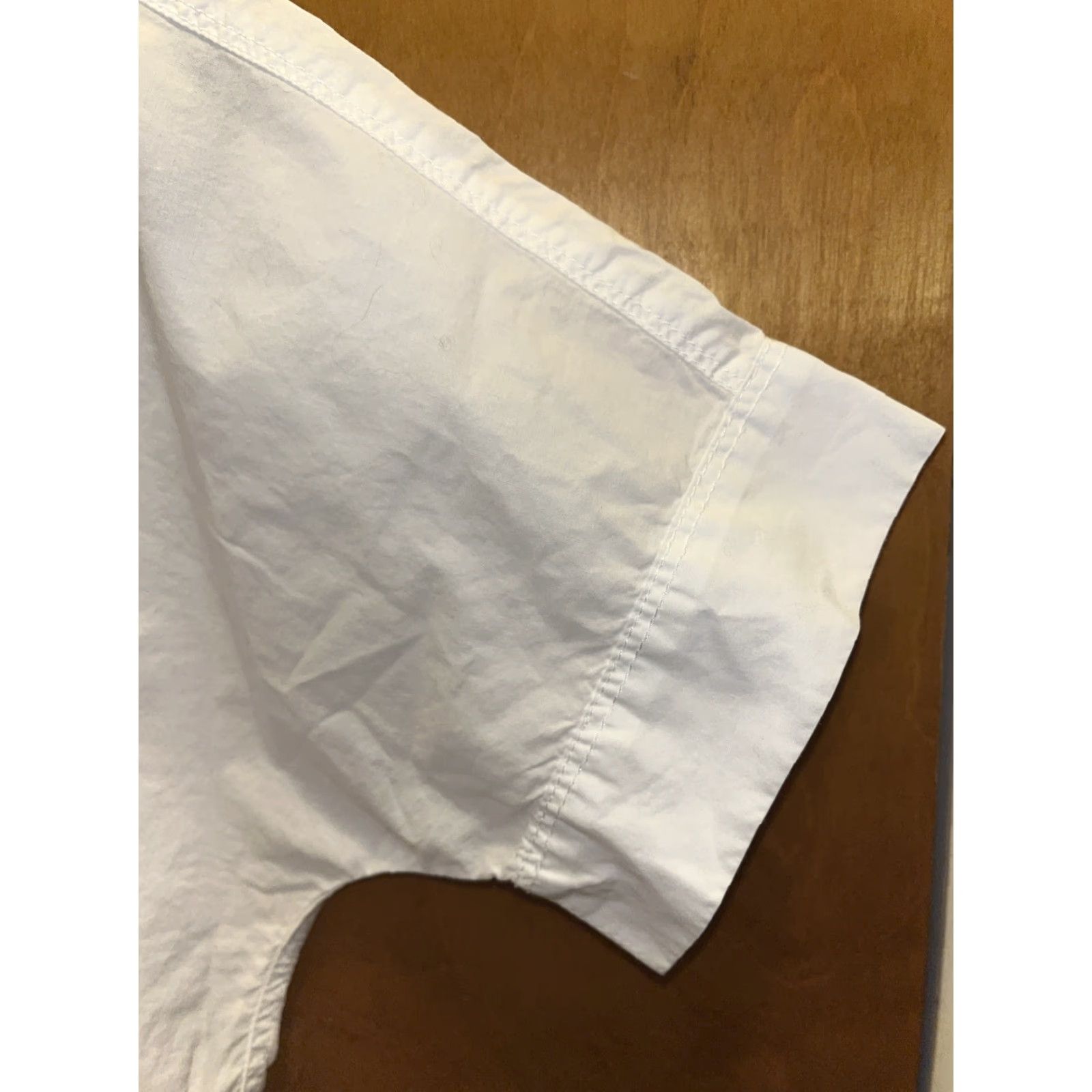 J.Crew J.Crew Women's Small White Cotton Henley 5-Button Short Sleeve Blouse Size S / US 4 / IT 40 - 4 Thumbnail