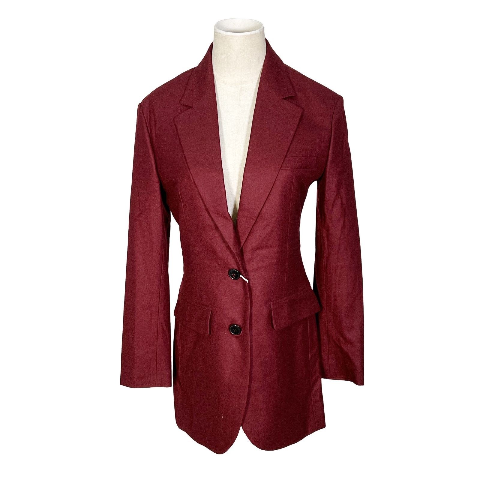 Dior Dior Red Virgin Wool Blazer Size 36 Size XS / US 0-2 / IT 36-38 - 1 Thumbnail