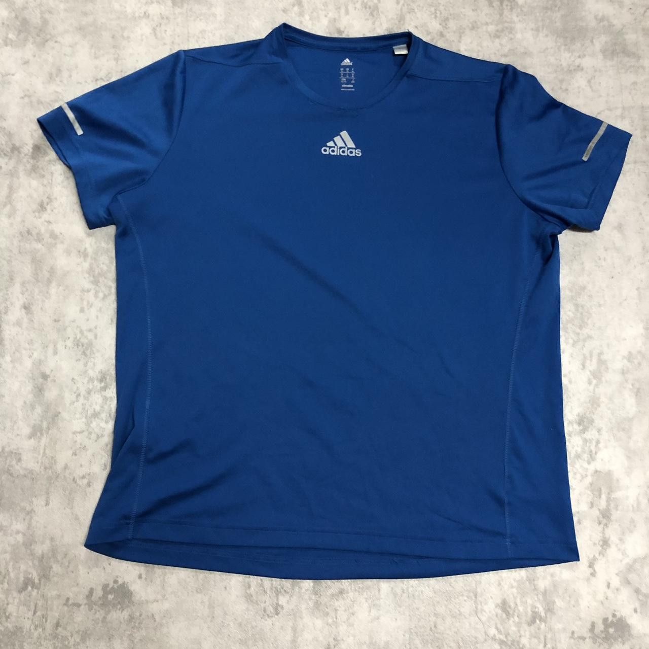 Adidas Adidas Climilite blue running t-shirt #running #activewear Size US XL / EU 56 / 4 - 1 Thumbnail