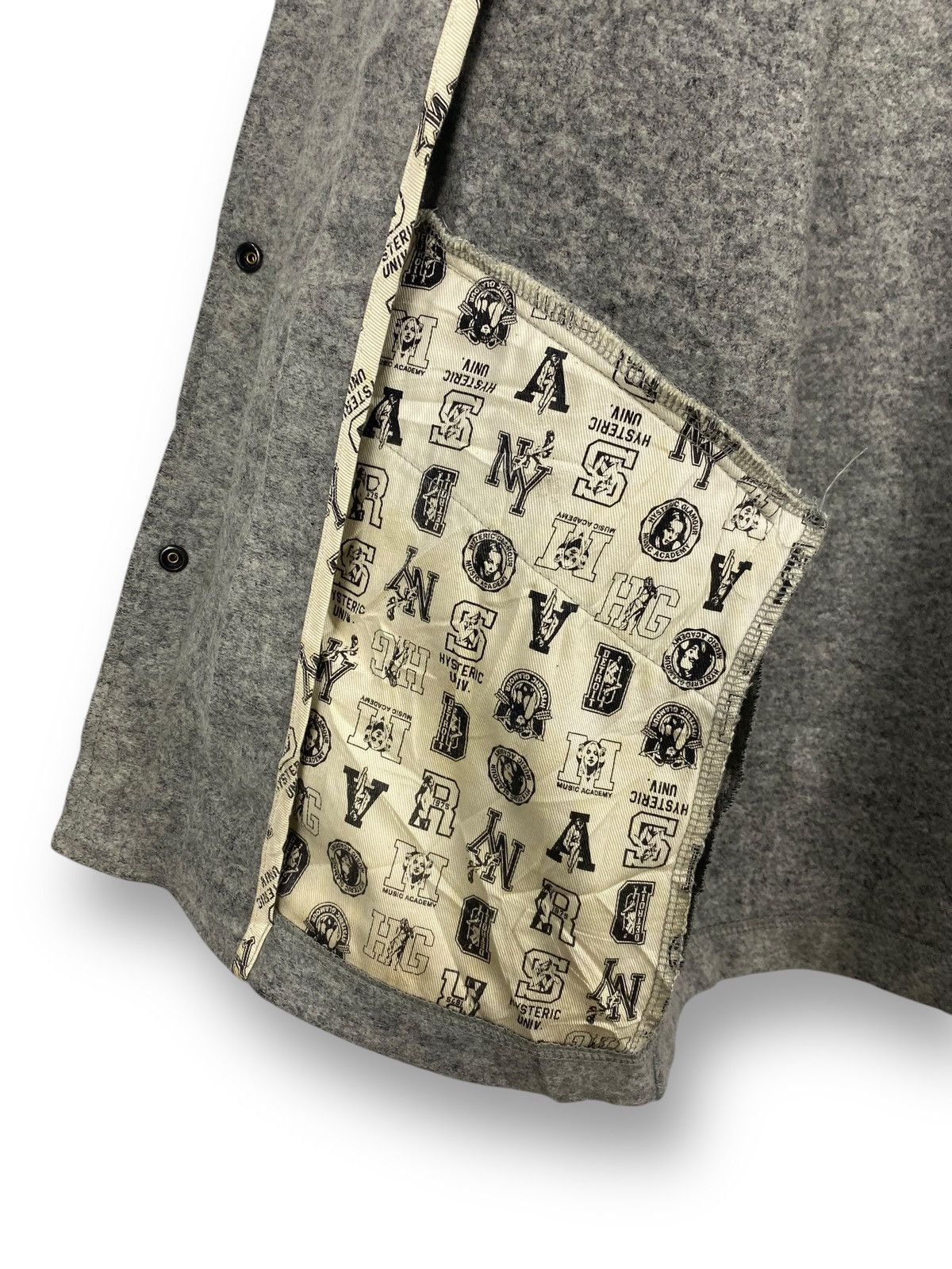 Hysteric Glamour × Japanese Brand Vintage Hysteric Glamour Varsity Jacket. #E3 Size US M / EU 48-50 / 2 - 6 Thumbnail