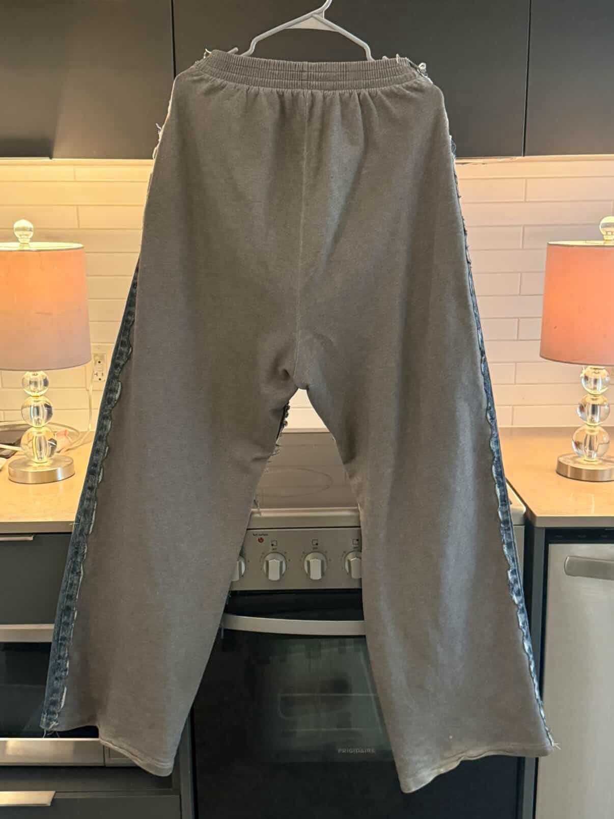Balenciaga Balenciaga Hybrid Sweatpants Grey Size XS Size US 30 / EU 46 - 2 Thumbnail