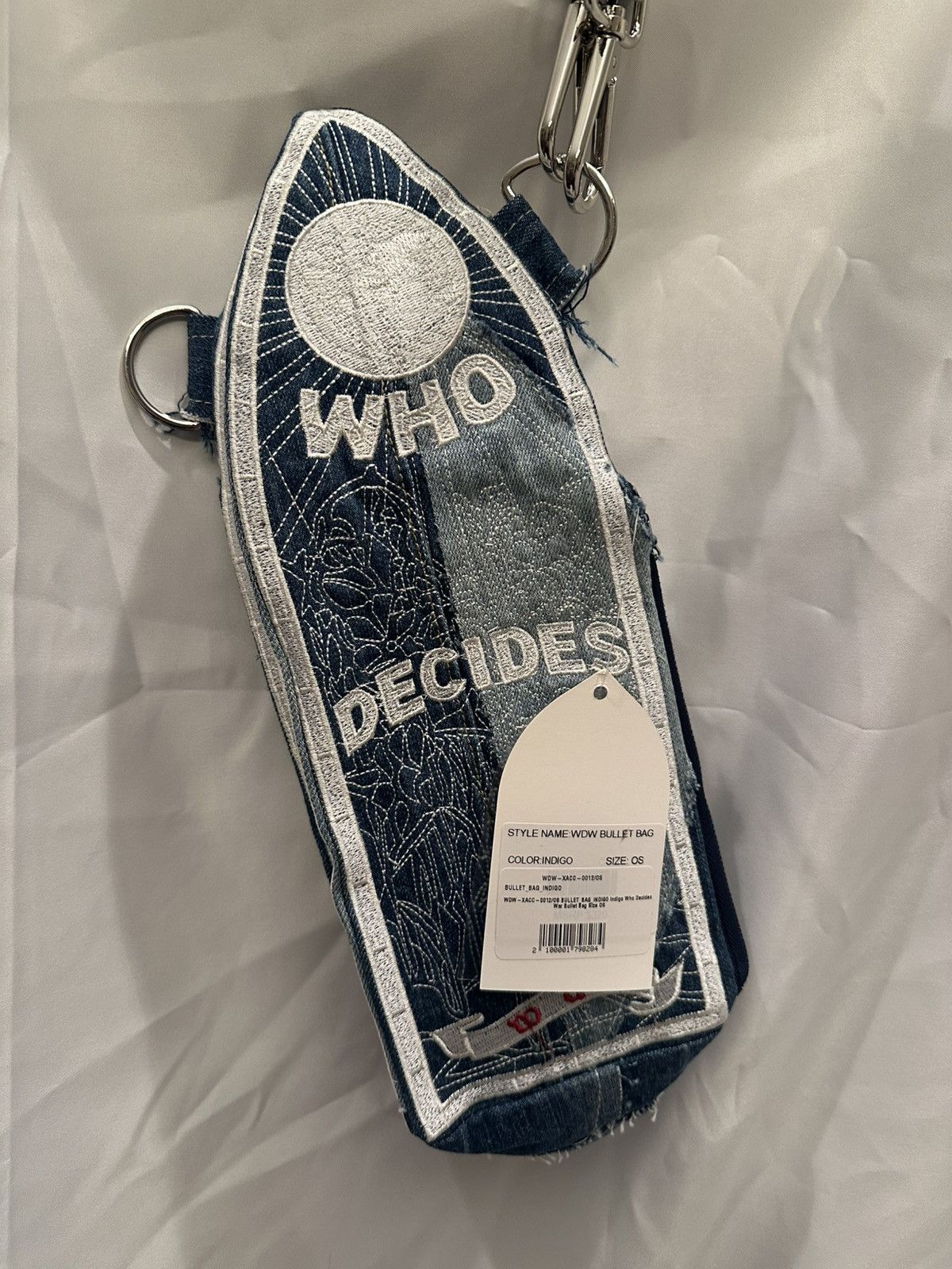 Who Decides War Who Decides War Denim Bag Size ONE SIZE - 1 Thumbnail